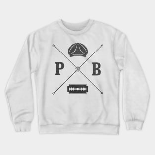 Razor Cap Initials Crewneck Sweatshirt